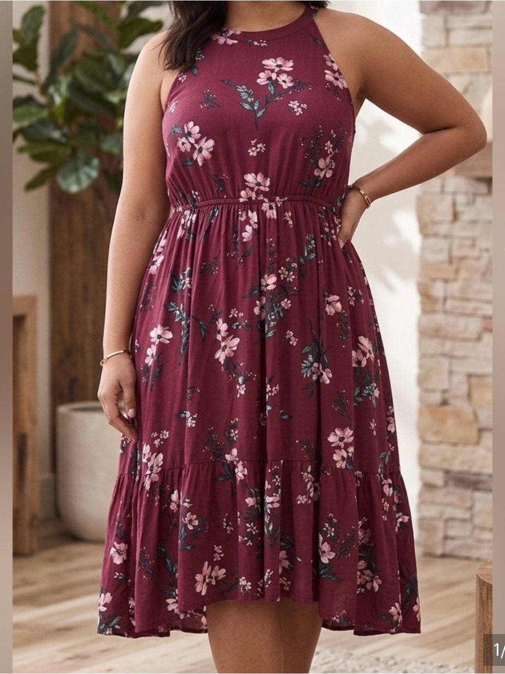 Torrid Skater Haltar Dress #256